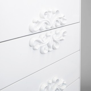 French White Chest of Drawers